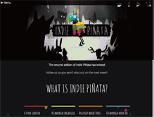 Tablet Screenshot of indiepinata.com